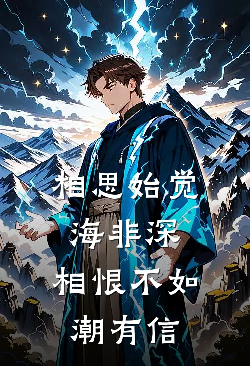 相思始觉海非深,相恨不如潮有信